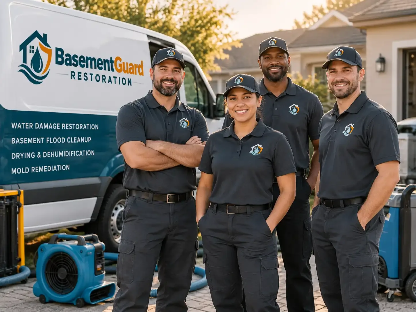 Basement Water Damage Restoration company in Woodleaf, NC